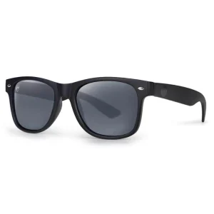 Matt Black Grey Lens Eyewear