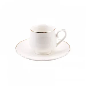 Karaca Beykoz 6-Personen-Kaffeetassenset, 80 ml