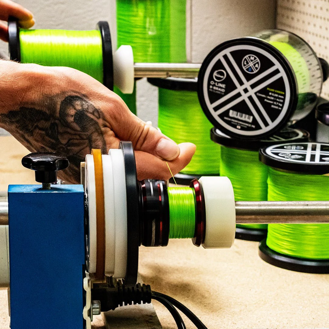 Rolle bespulen: LMAB O-Line EVO PE X8