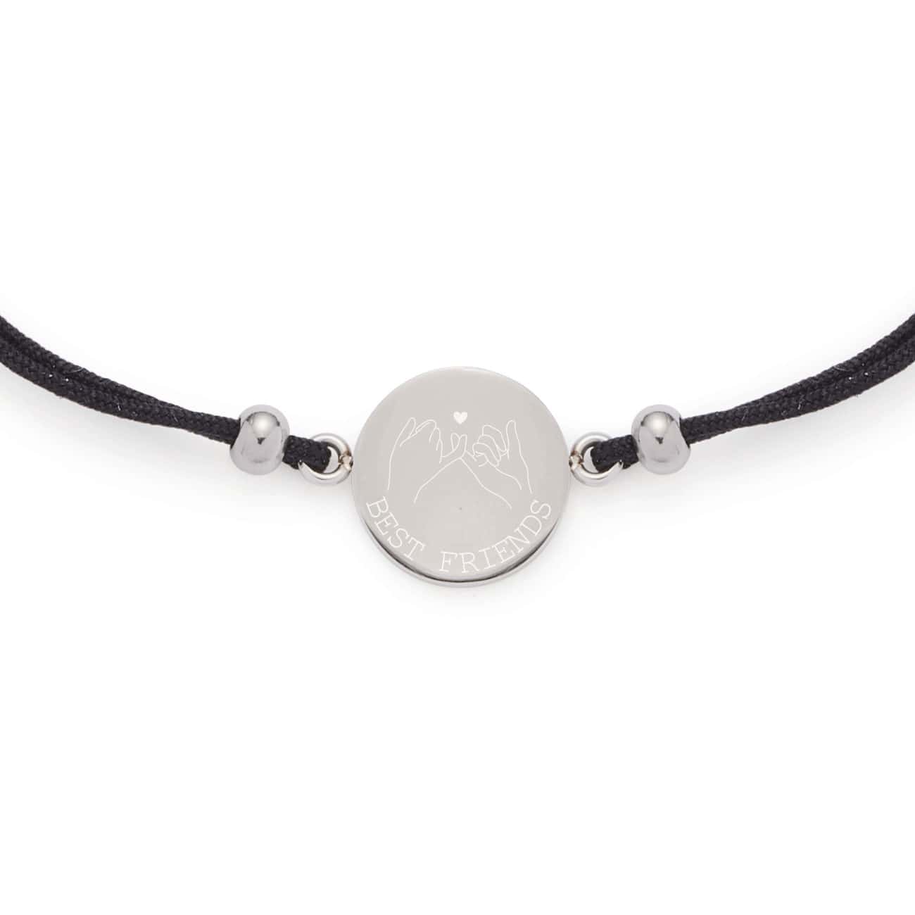 Leonardo Freundschafts-Armband mit Pinky Promise Motiv und Wunschtext – Bild 5