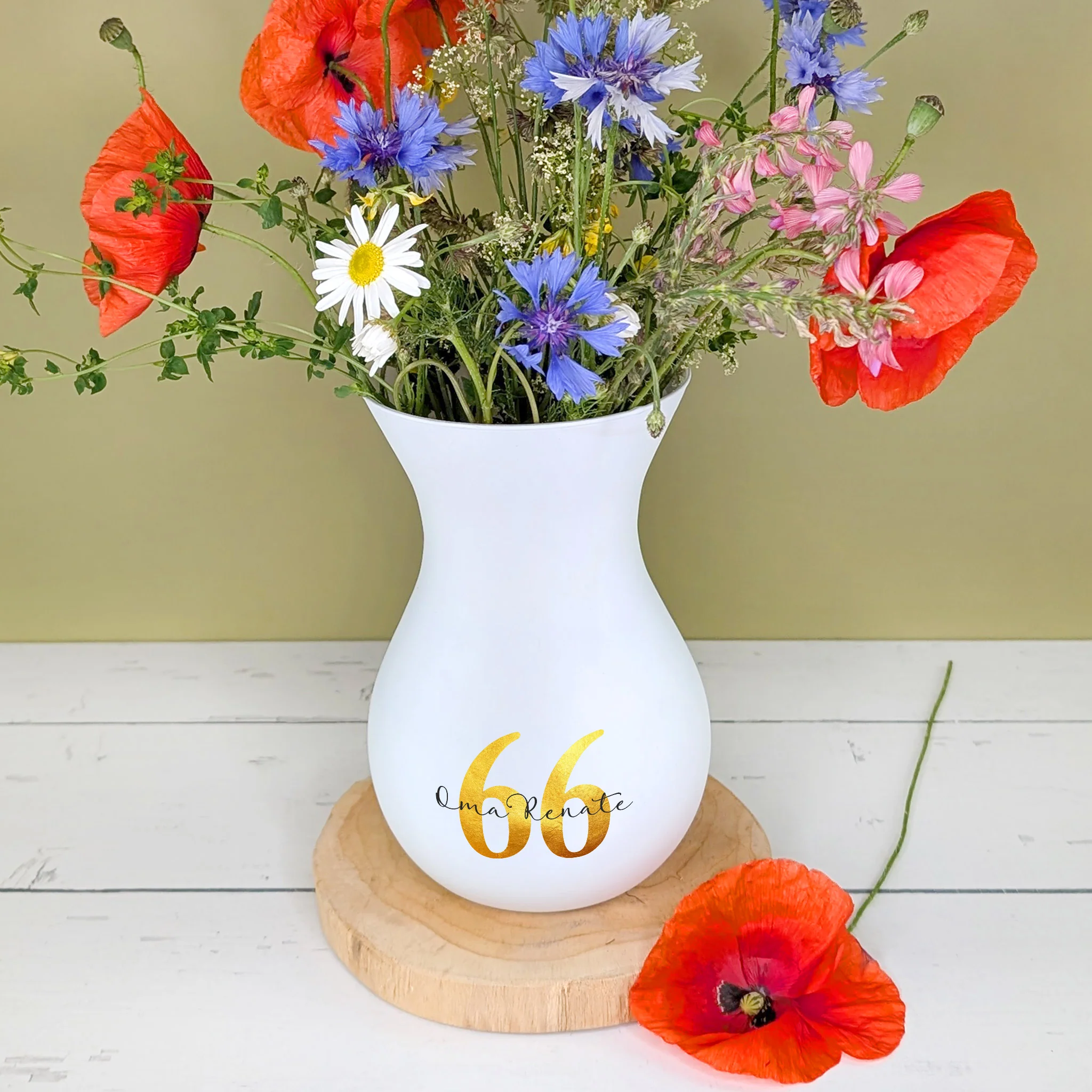 Ritzenhoff Vase zum Geburtstag personalisiert mit Name & Alter | 3 Farben zur Auswahl – Bild 8