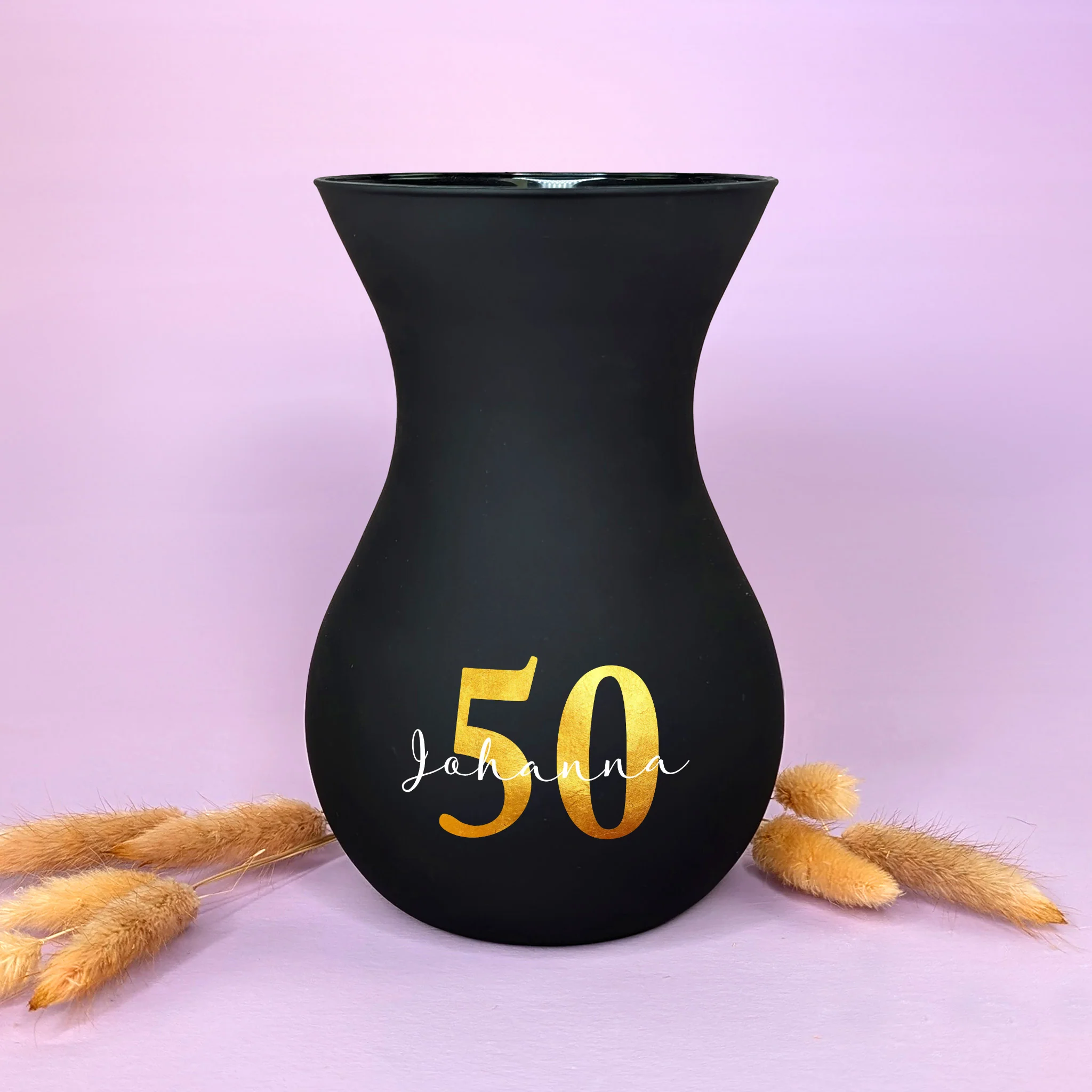 Ritzenhoff Vase zum Geburtstag personalisiert mit Name & Alter | 3 Farben zur Auswahl – Bild 4