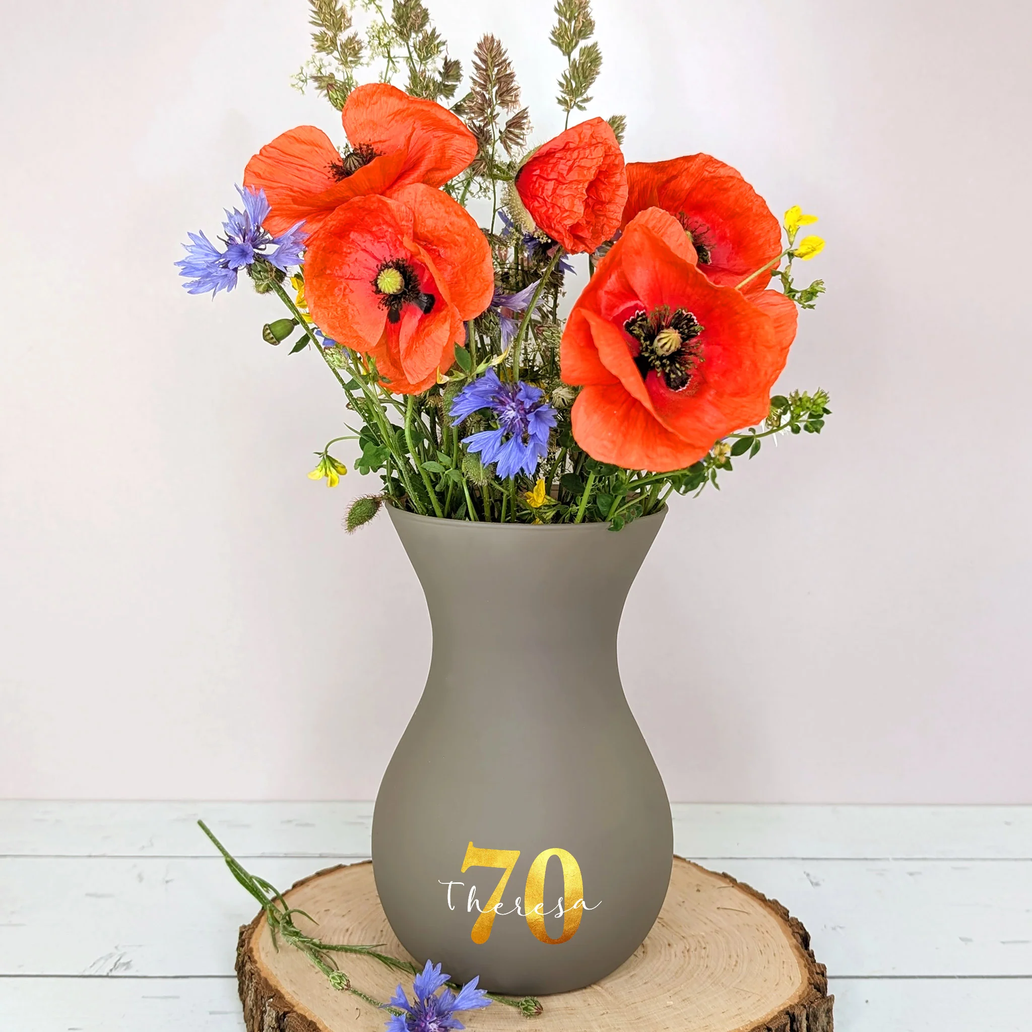 Ritzenhoff Vase zum Geburtstag personalisiert mit Name & Alter | 3 Farben zur Auswahl – Bild 9